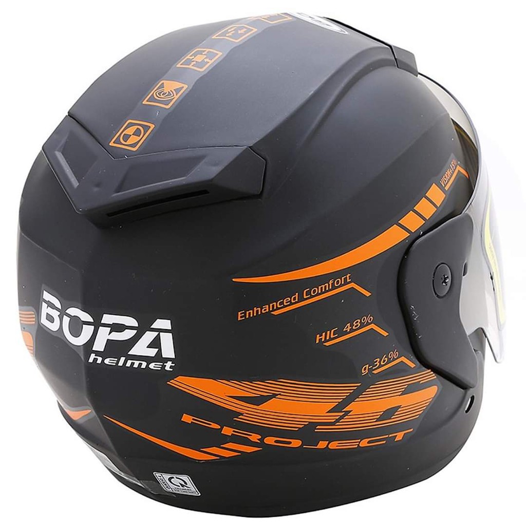 nón bảo hiểm 3/4 có kính tem 46 BOPA
