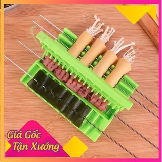 [XẢ KHO+FREE SHIP] Dụng Cụ Hỗ Trợ Làm Thịt Xiên Nướng 3 Trong 1 Tiện Lợi