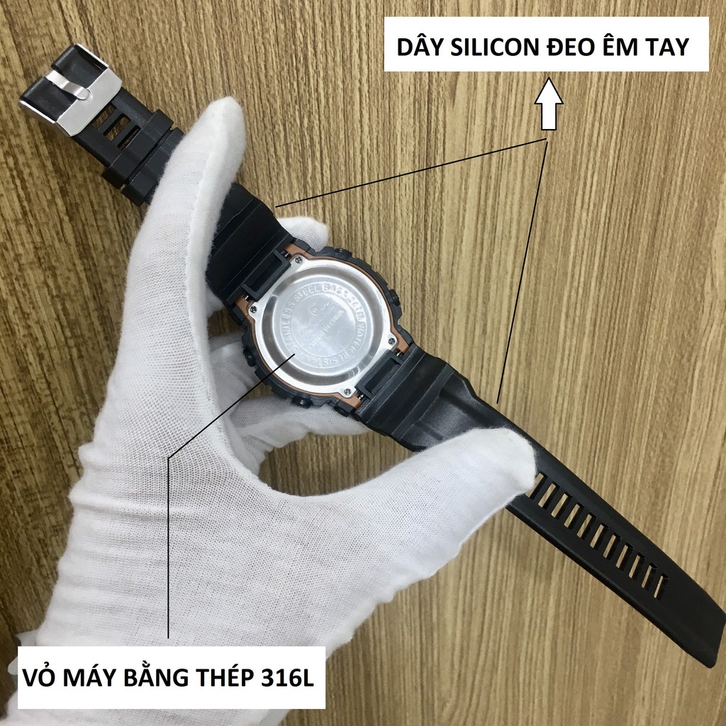 ( GIÁ SỈ TẬN GỐC ) Đồng hồ thể theo điện tử, phong cách unisex, cá tính, năng động, chống nước tốt 3ATM | BigBuy360 - bigbuy360.vn