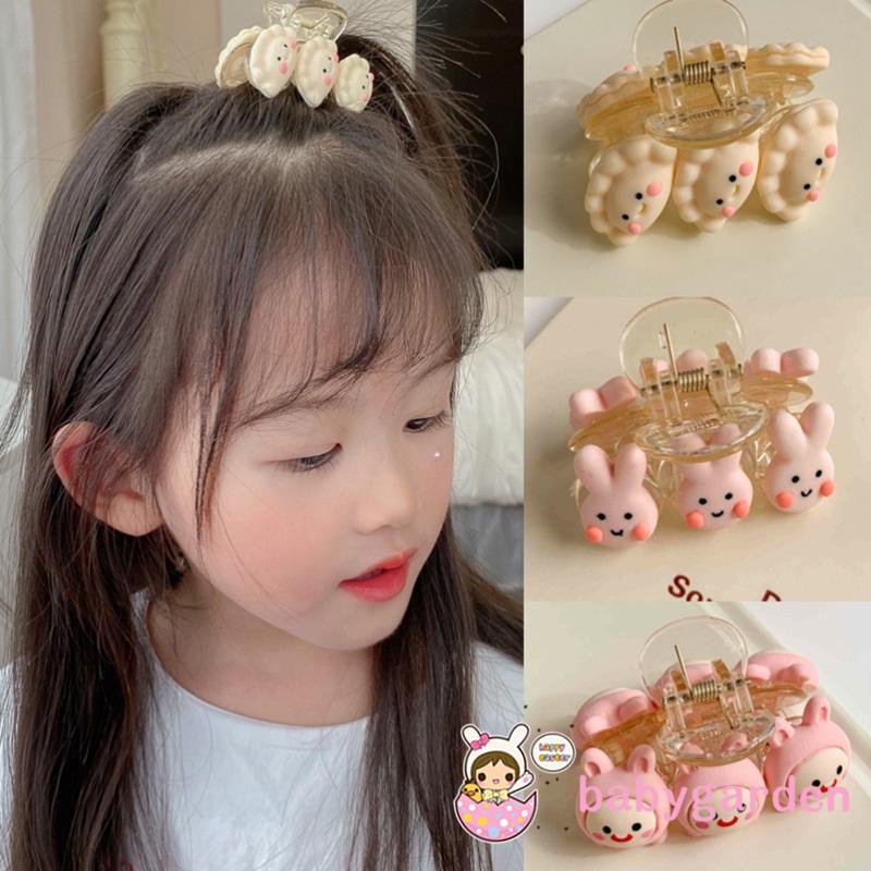 Kẹp tóc mini bằng nhựa họa tiết hoạt hình dễ thương cho bé gái