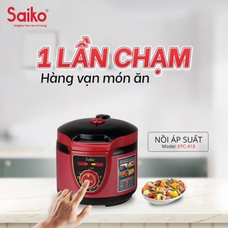 NỒI ÁP SUẤT ĐA NĂNG SAIKO EPC-418