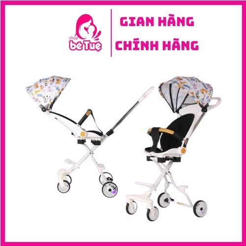[BAO GIÁ SHOPEE] Xe đẩy gấp gọn cho bé ngả ngồi 2 chế độ có đảo chiều M8