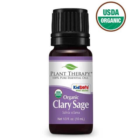 Tinh dầu xô thơm (clary sage) hữu cơ Plant Therapy 10ml