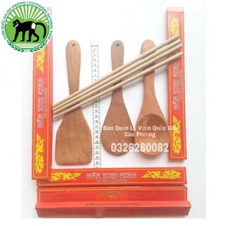 Đũa Kim Giao Rừng Cúc Phương (Đũa Chống Độc) 10 Đôi - Đũa Ăn Cao Cấp