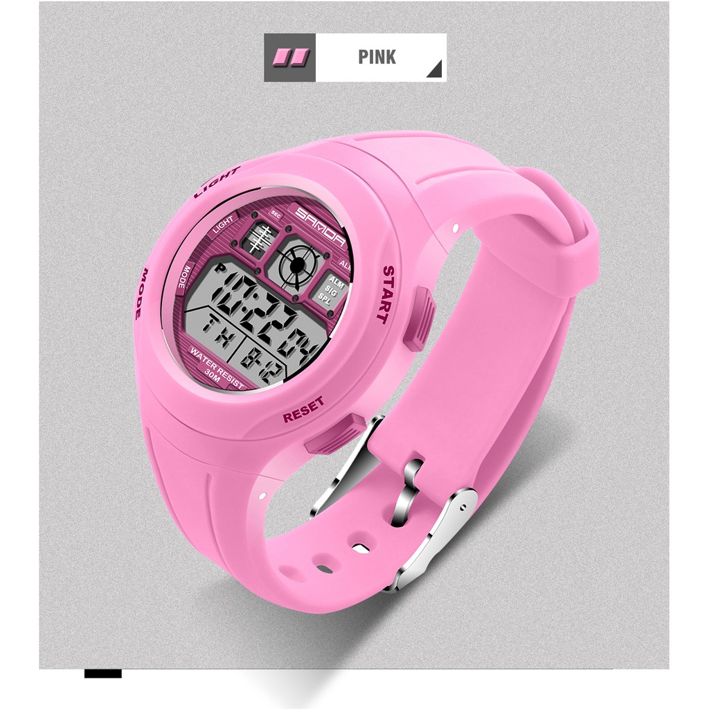 Đồng hồ trẻ em/học sinh Sanda chống nước bền bỉ.(Đen) | BigBuy360 - bigbuy360.vn