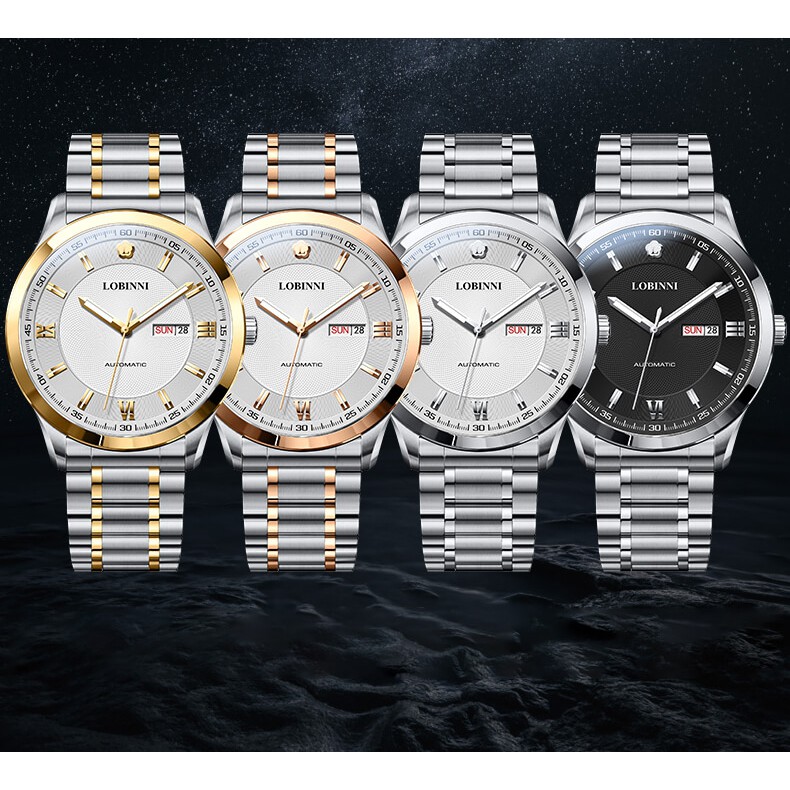 Đồng hồ nam Lobinni No.9002-3