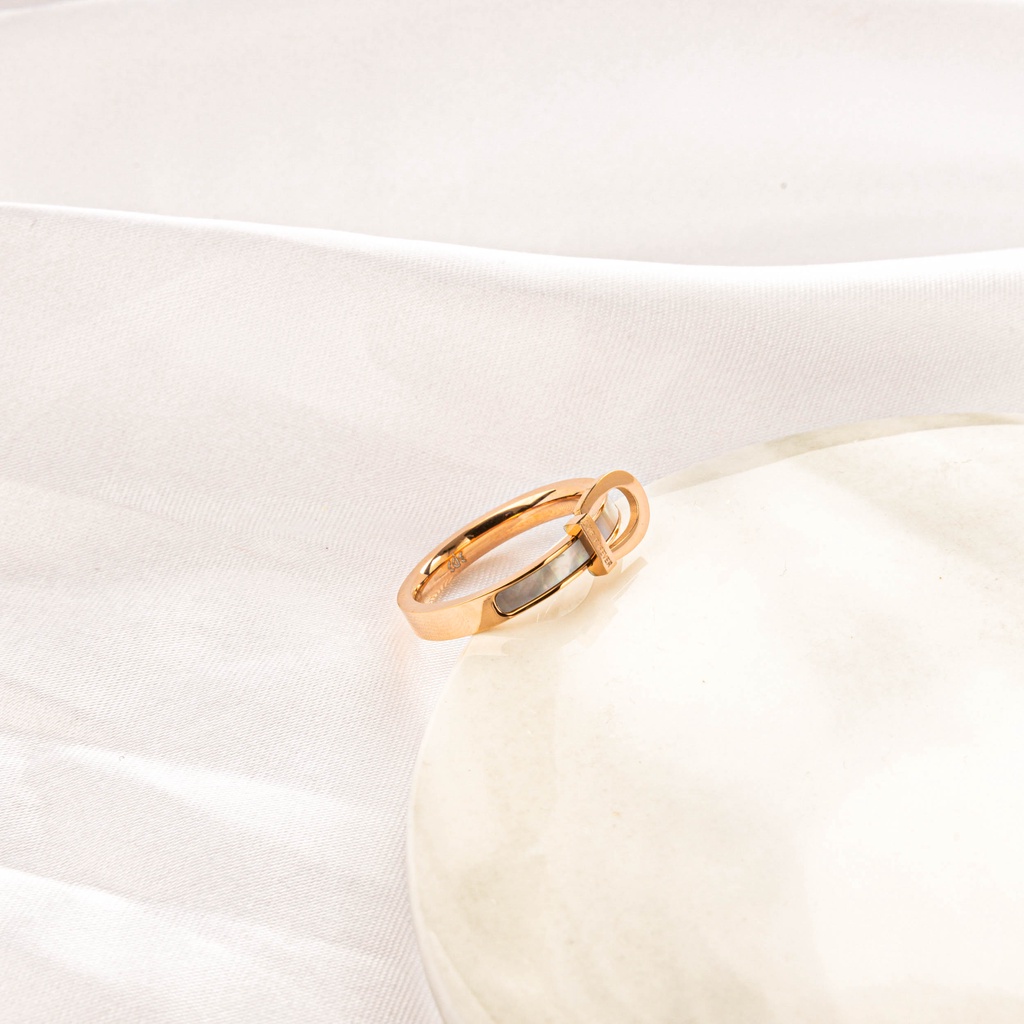 Nhẫn CDE Love Forever Rose Gold Ring CDE8001RG