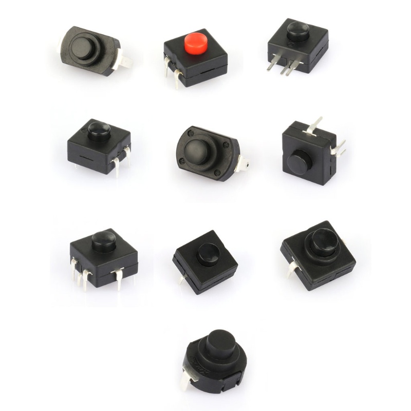 Set 5 Công Tắc Nút Nhấn Đèn Pin Siêu Bền Tiện Dụng