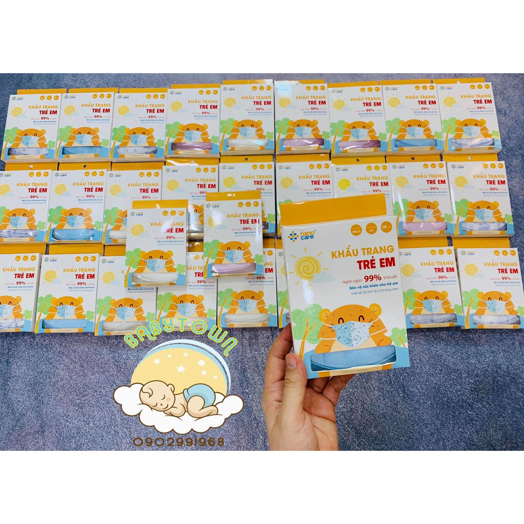 Khẩu trang trẻ em Kids Nanocare