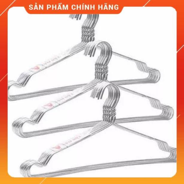 [ HÀNG SIÊU TỐT] Set 9 móc áo nhôm size 40 cm