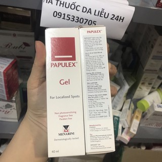 PAPULEX GEL CHẤM MỤN DATE MỚI