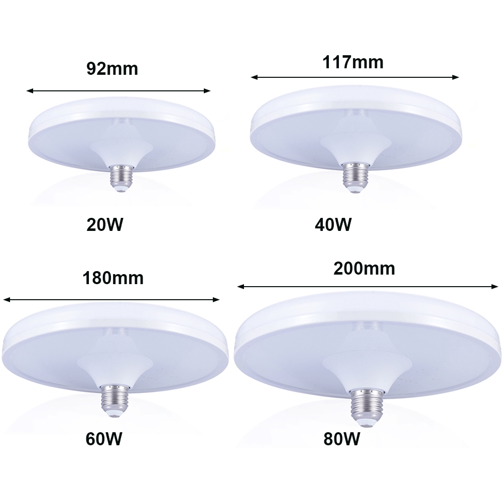 Đèn Led Trắng Siêu Sáng 220v 20w 40w 60w 80w