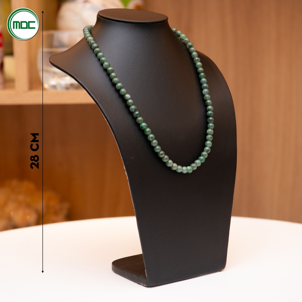 Tượng manocanh ma nơ canh cổ da lớn 28cm trưng bày chuỗi vòng, dây chuyền dây đeo cổ