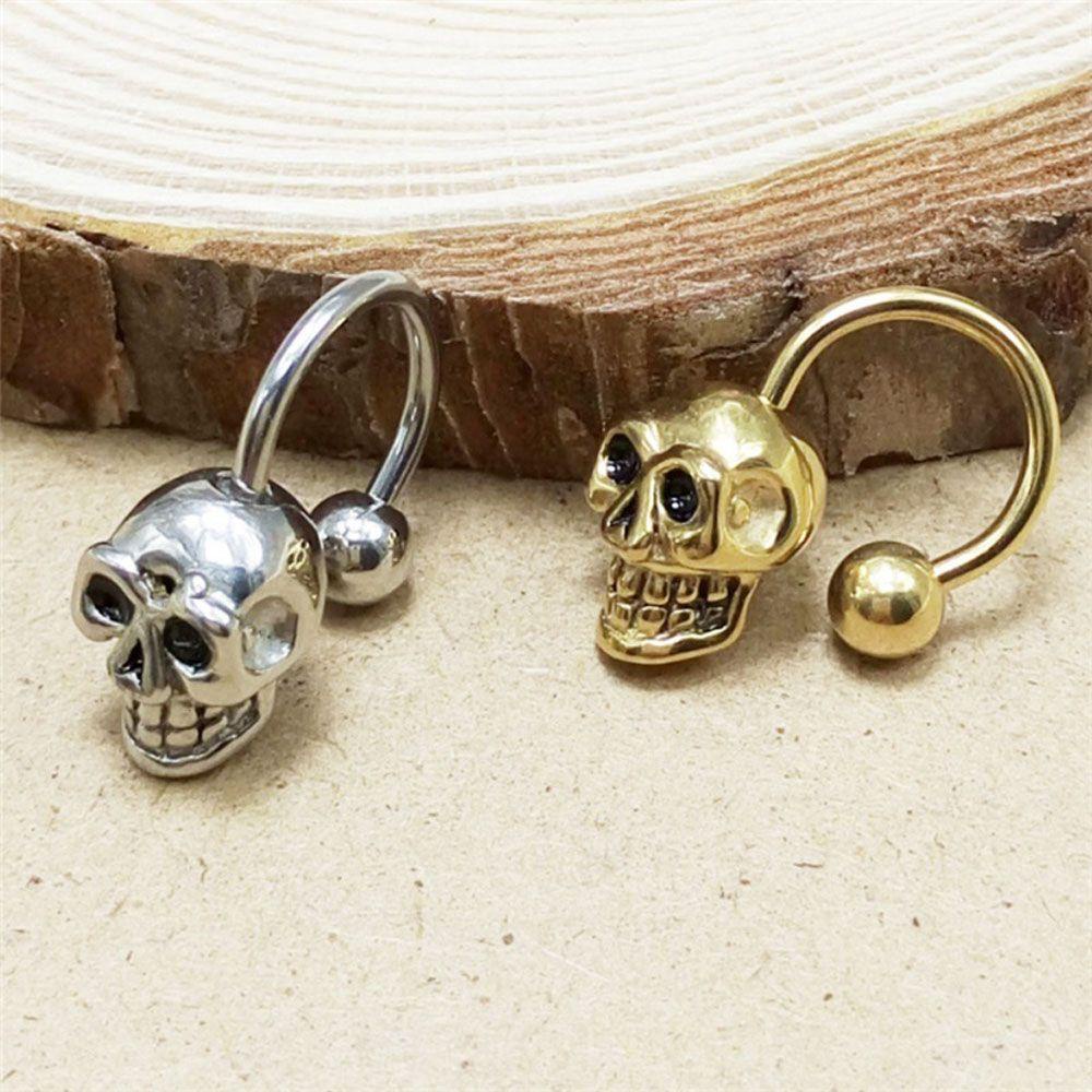 Khuyên Mũi / Tai / Môi Hình Đầu Lâu Độc Đáo