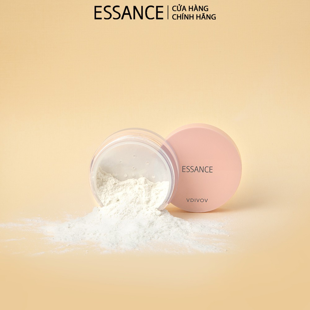 Phấn phủ kiềm dầu dạng bột đa năng Essance Setting Powder 7g Gimmick