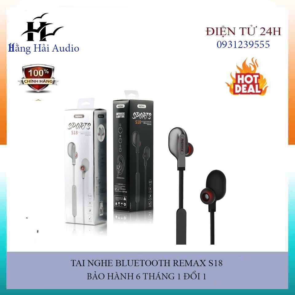 TAI NGHE REMAX RB S18 KẾT NỐI BLUETOOTH 4.2