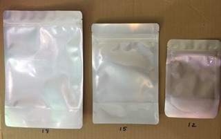 1KG - TÚI ZIP BẠC (NHÔM) 1 MẶT