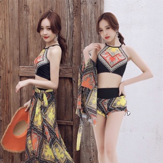 Bikini thổ cẩm 3 chi tiết