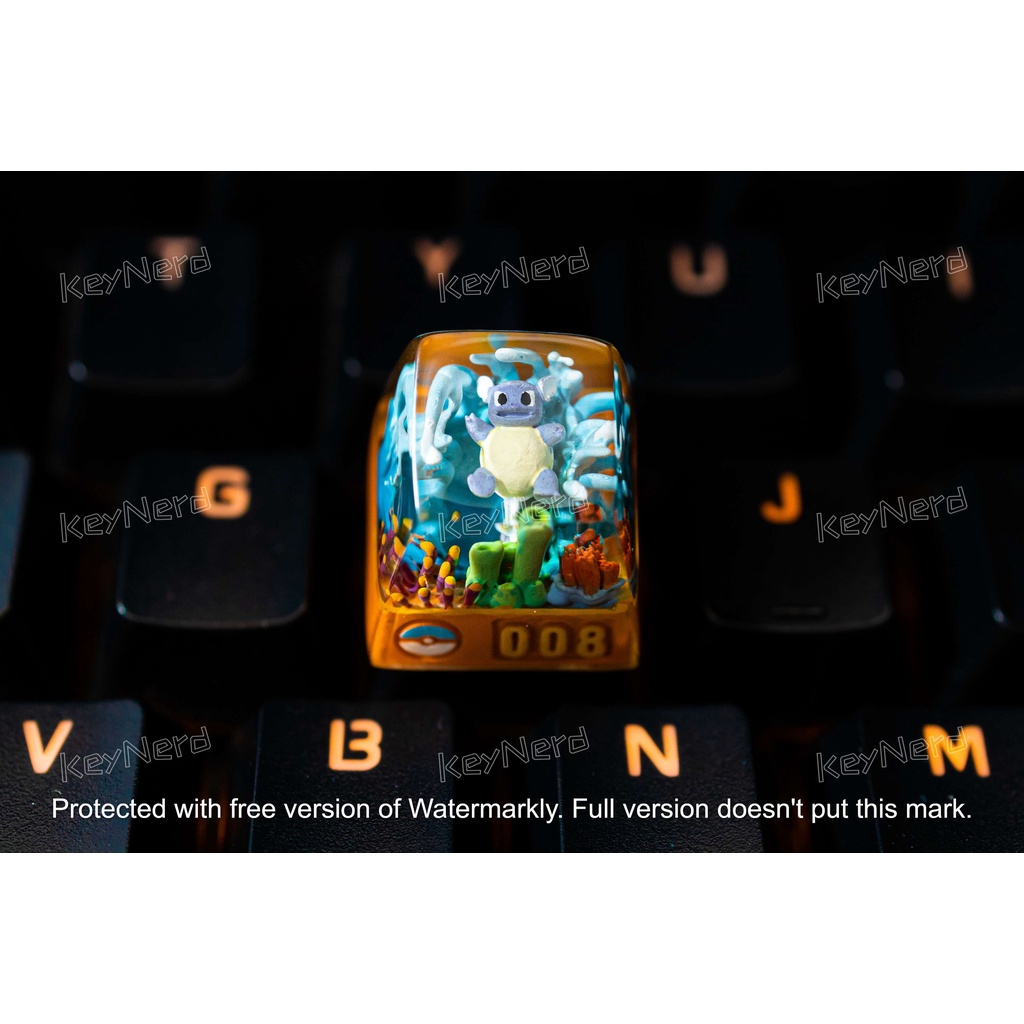 Keycap resin pokemon - nút bàn phím cơ - artisan