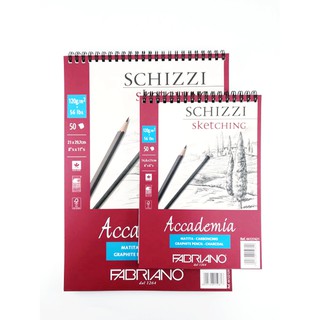 Sổ vẽ Fabriano Schizzi Sketching A4 120gsm (30 Tờ)