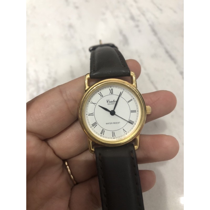 ĐỒNG HỒ SI NHẬT DÀNH CHO NỮ HOẶC NAM TAY NHỎ - THƯƠNG HIỆU CRATER