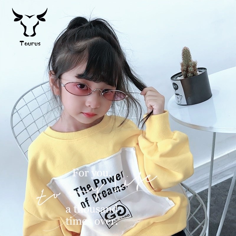 2021 mới Hình Bầu Dục Retro trẻ em kính mát, cho trẻ em trên 3 năm tuổi
