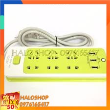 Ổ CẮM ĐIỆN 6 LỖ 3 CỔNG USB