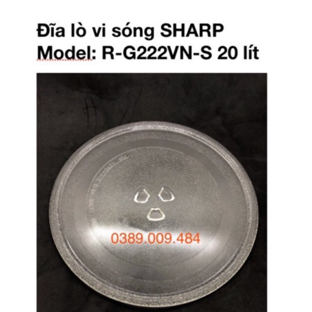 Đĩa lò vi sóng Sharp T-G222VN-S