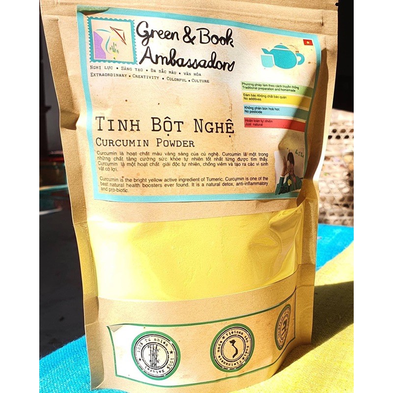 TINH BỘT NGHỆ Green & Book Ambassadors