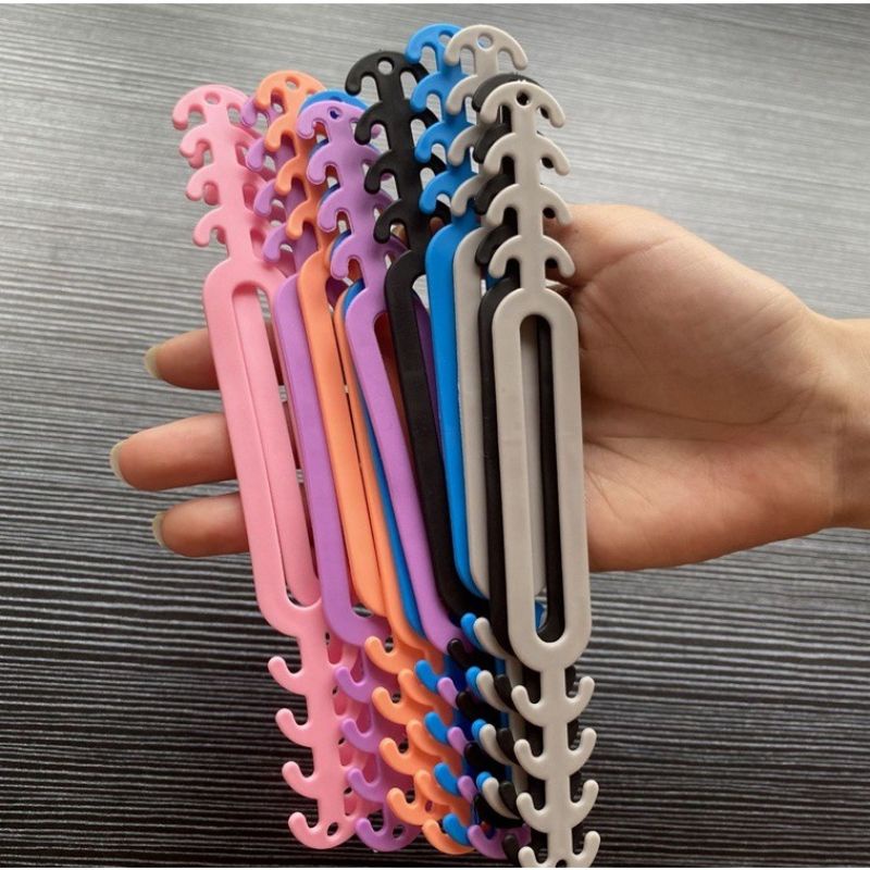(HCM) Set 5 Quai Đeo Khẩu Trang Bằng Cao Su Dẻo Chống Đau Tai Điều Chỉnh 4 Nấc Dùng Cho Trẻ Em Và Người Lớn
