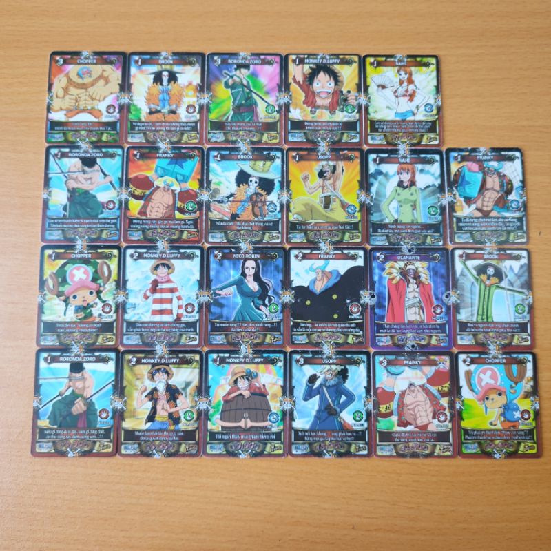 Thẻ Bài Toonies One Piece Phiên Bản Ma Trận Liên Hợp 2ND