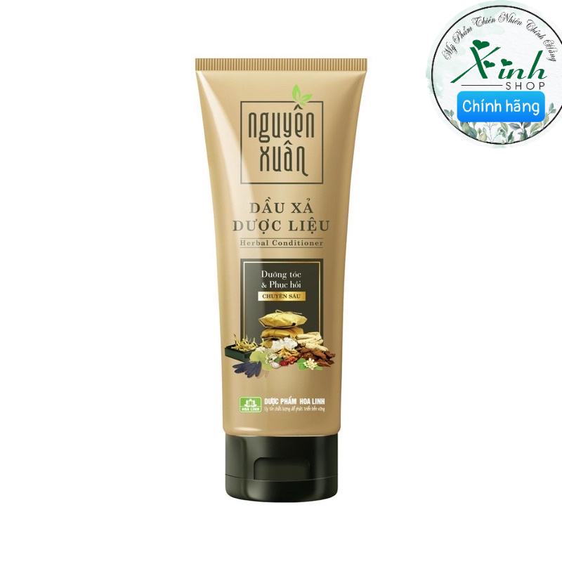 Dầu xả dược liệu Nguyên Xuân chai 180ml chính hãng