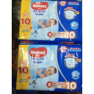 Tã dán huggies dry S56 (cho bé từ 5 đến 7kg)
