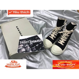 < FLASH SALE > VIDEO + ẢNH THẬT > Giày Sneaker Rick Owens Cao Cổ