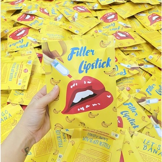 Son Filler Collagen Chuối Khử Thâm Parea cùng son màu Chu Lipstick