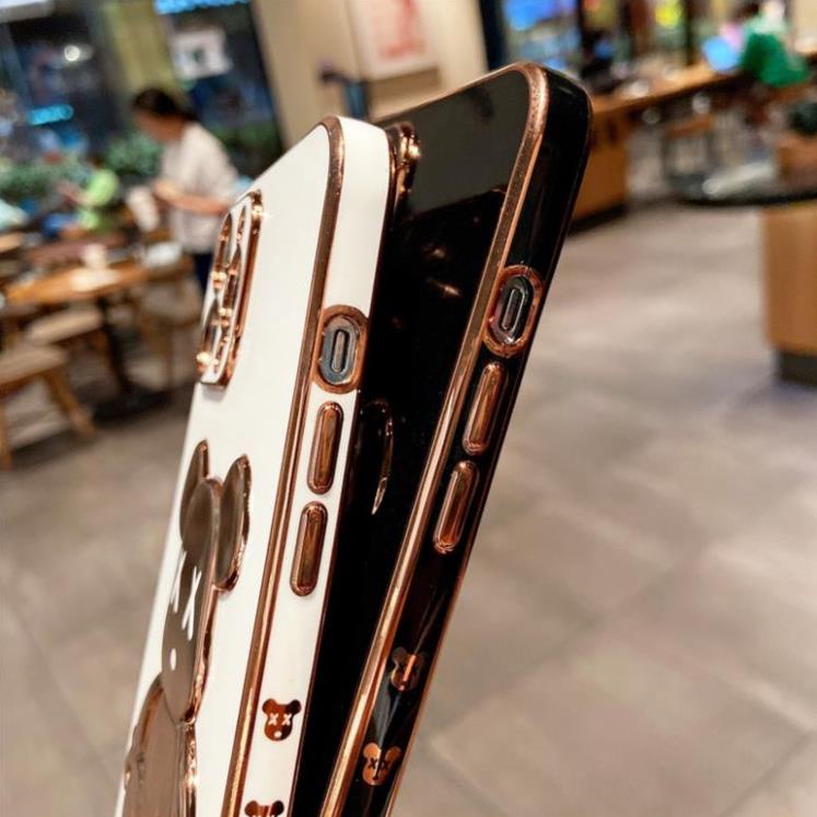 Ốp điện thoại hình gấu cho iPhone 11 12 13 Pro Max iPhone XS MAX XR X 7+ 8 PLUS 13. Cam kết hàng như ảnh và video