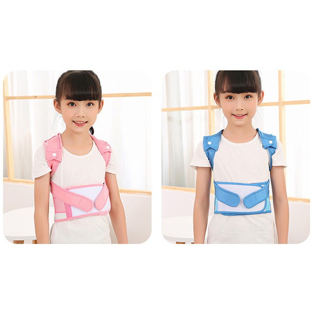 Đai chống gù lưng trẻ em , nhiều size , đai đeo trị lưng tôm, vẹo cột sống, giúp định hình lưng cho bé