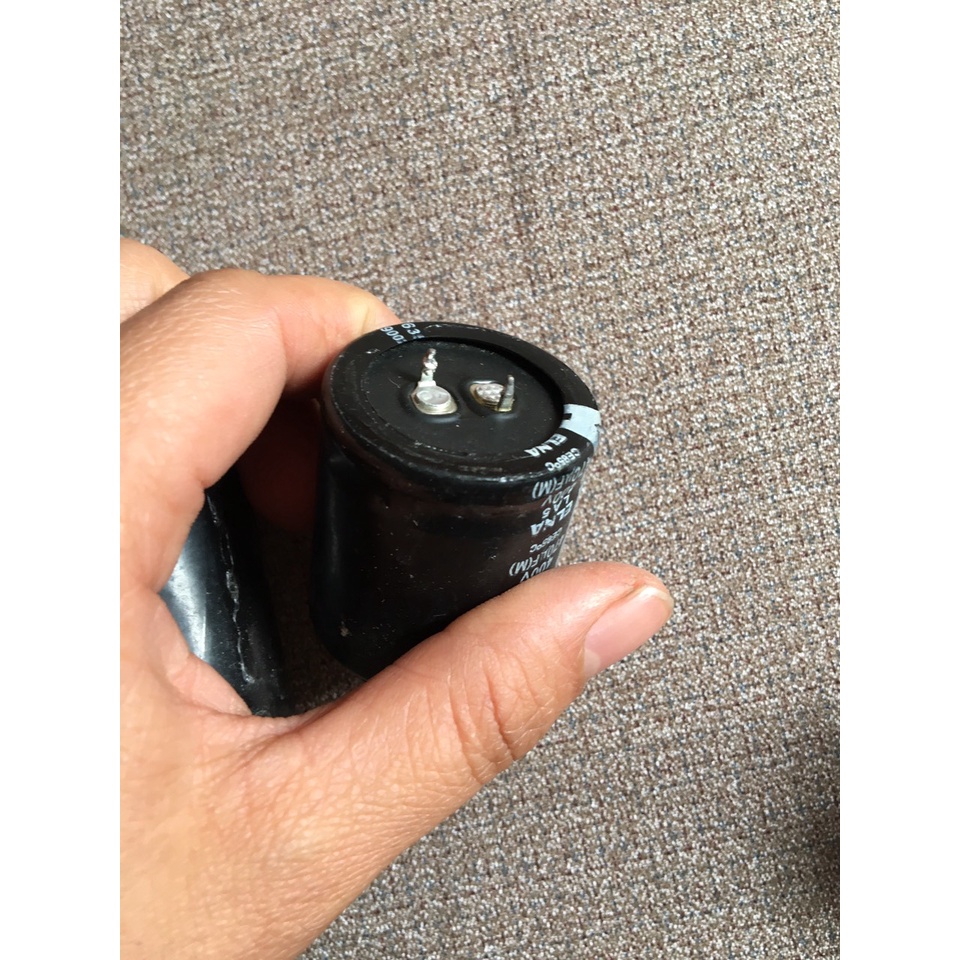 Tụ 400V 470uf hàng bóc máy cam kết chất lượng cao