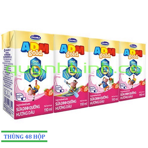 Sữa Vinamilk ADM Gold 110ml: Thùng MỚI