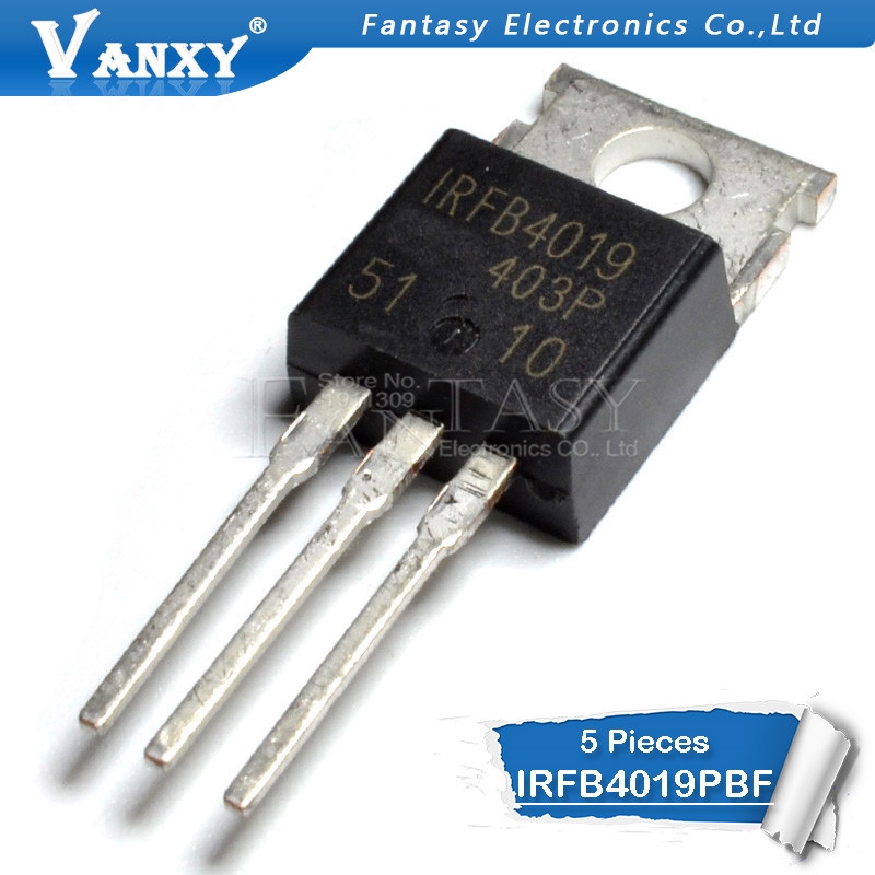 Set 5 Linh Kiện Điện Tử Irfb4019Pbf To-220 Irfb4019 To220 | BigBuy360 - bigbuy360.vn