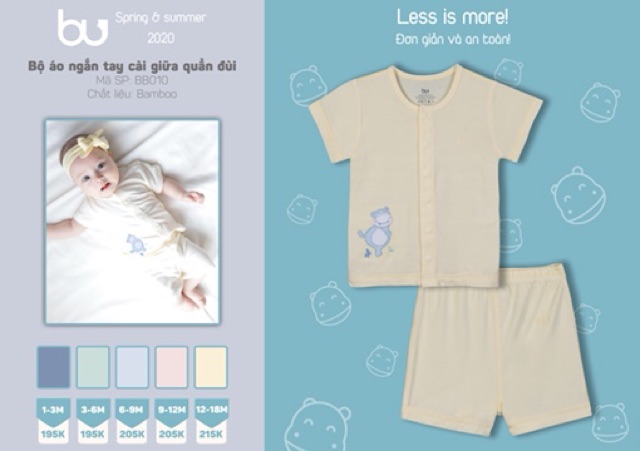 Bộ bu cài giữa thêu rùa, hà mã cho bé