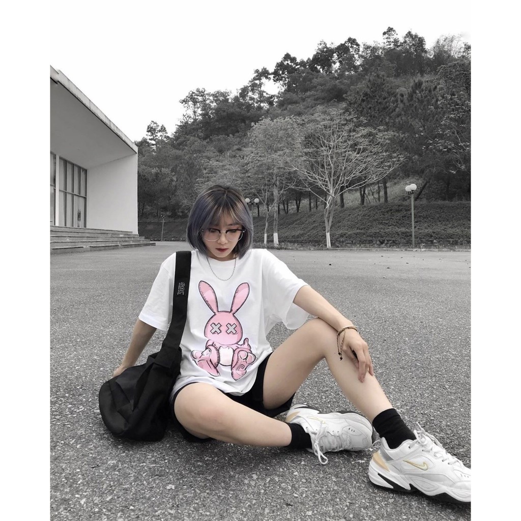 Áo Thun THỎ B.A.D Ulzzang Unisex 1hitshop | BigBuy360 - bigbuy360.vn