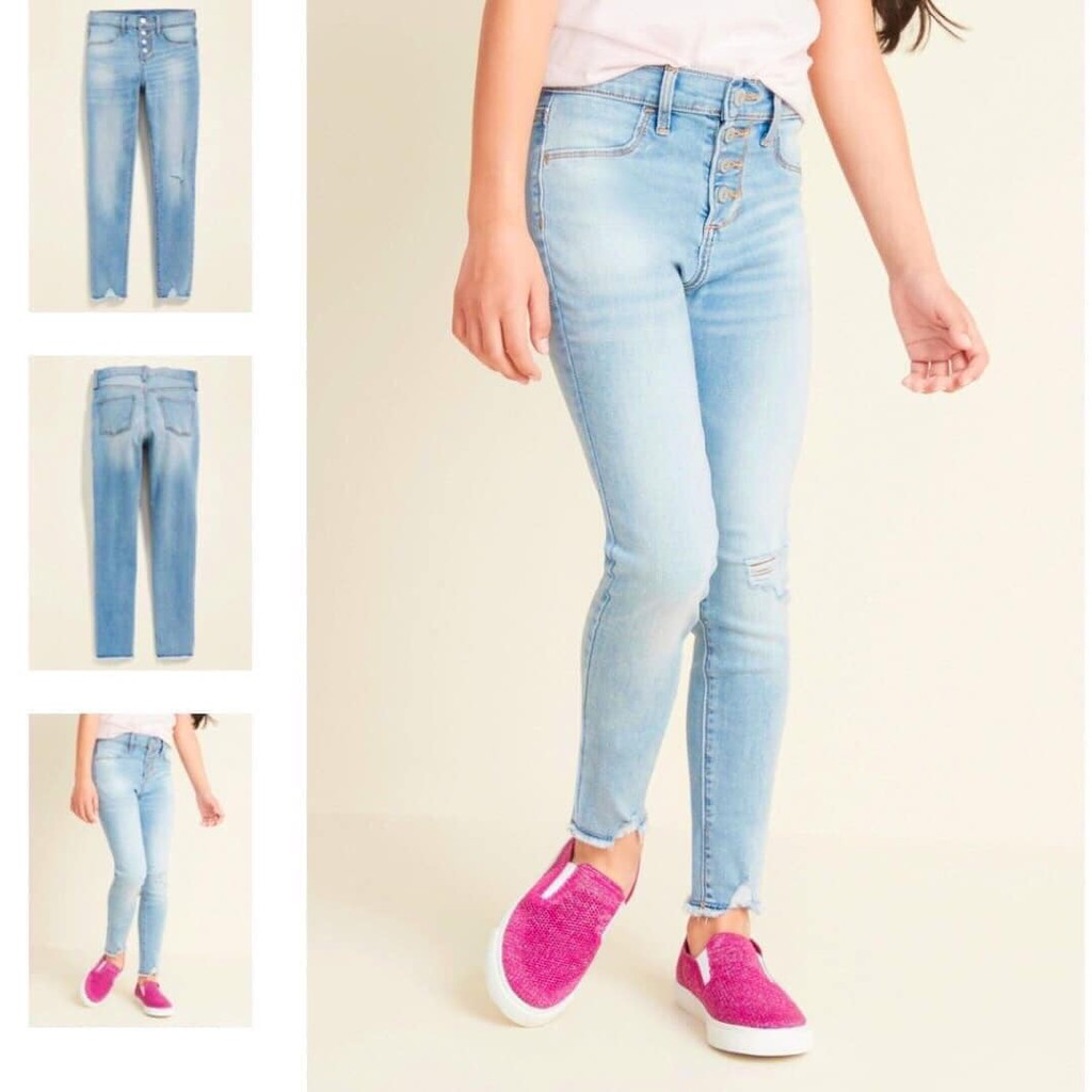 Quần Jean Oldnavy Bé Gái 2021