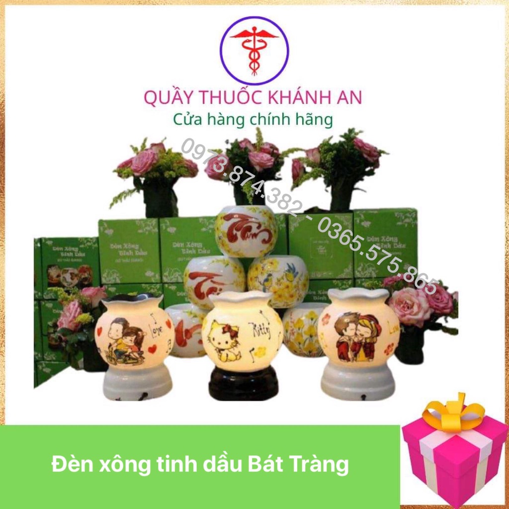 Đèn xông tinh dầu gốm Bát Tràng