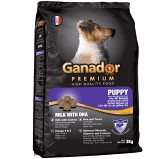 Ganador puppy 3kg - thức ăn cho chó con vị sữa bổ sung DHA