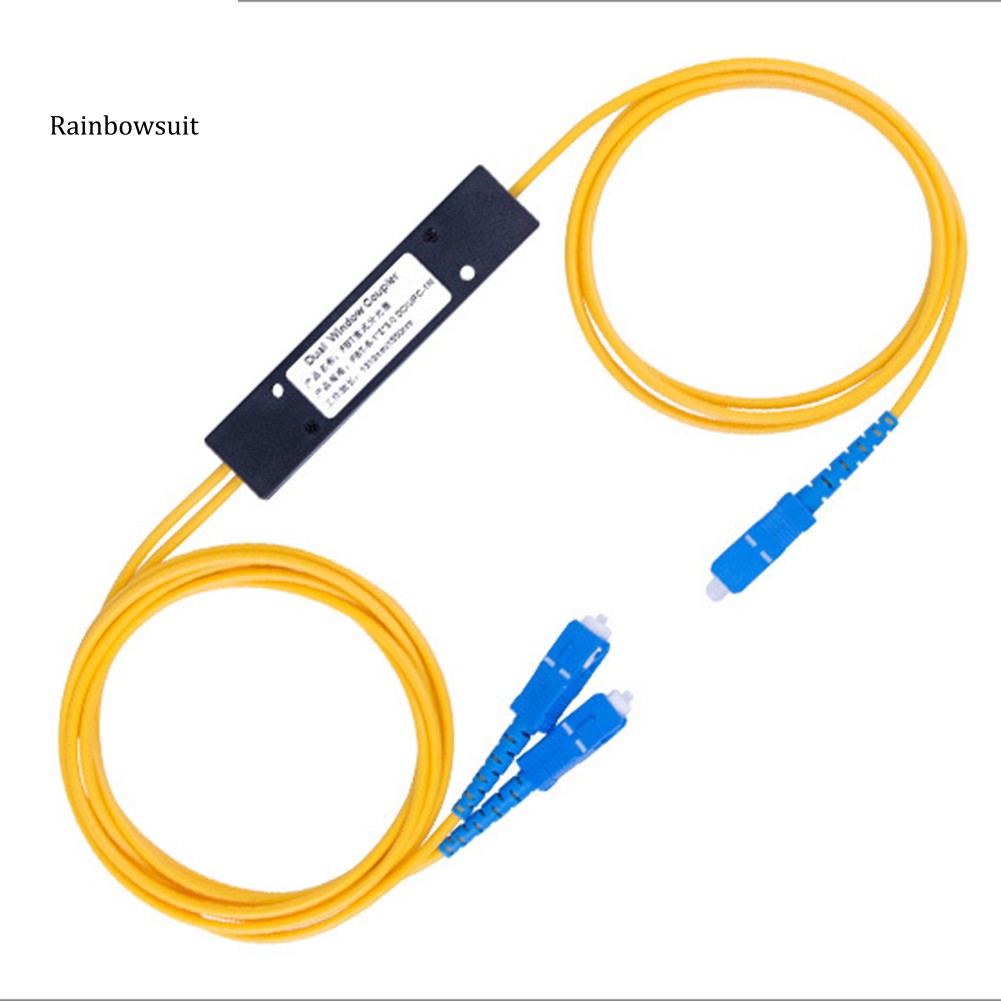 Bộ Chia Cáp Quang 2m Ftth Sc Upc 1x2 Plc