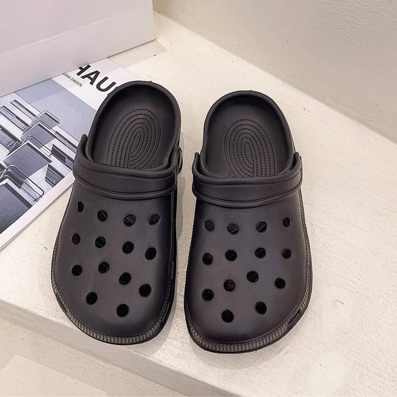 crocs sticker Dép Sandal Nữ Đế Bệt Mẫu Mới 2022shoes sticker Accessories Stickers Sandals Shoe Decoration