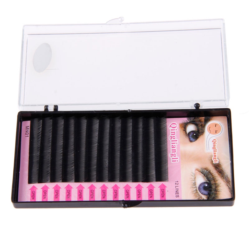 Khay Đựng Lông Mi Giả 3D Màu Đen 0 1mm