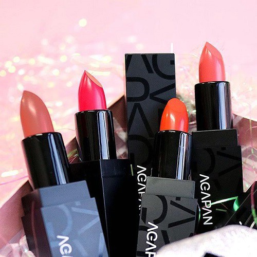 SON LÌ AGAPAN PIT A PAT MATTE LIPSTICK VỎ TRẮNG