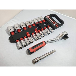 Chính hãng-bộ tuýp cao cấp đầu khẩu 20 món đầu 1/2 inch